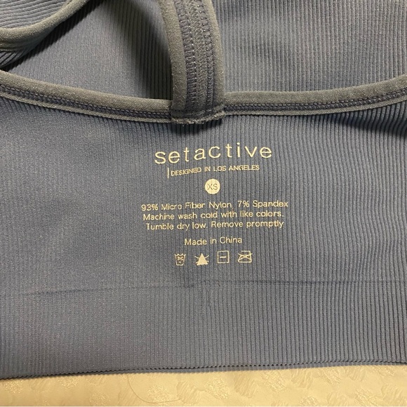 Set Active Blue Top - Picture 3 of 3